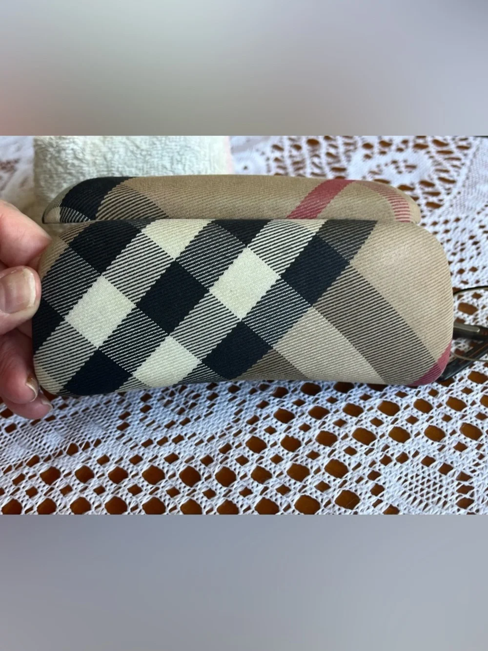 Burberry half rim glasses & case 1044 - 51 19 140 - frames